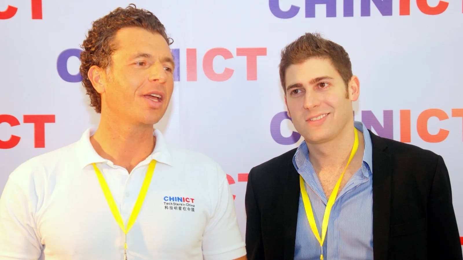 Eduardo Saverin, cofundador do Facebook e brasileiro mais rico do país, em evento de tecnologia