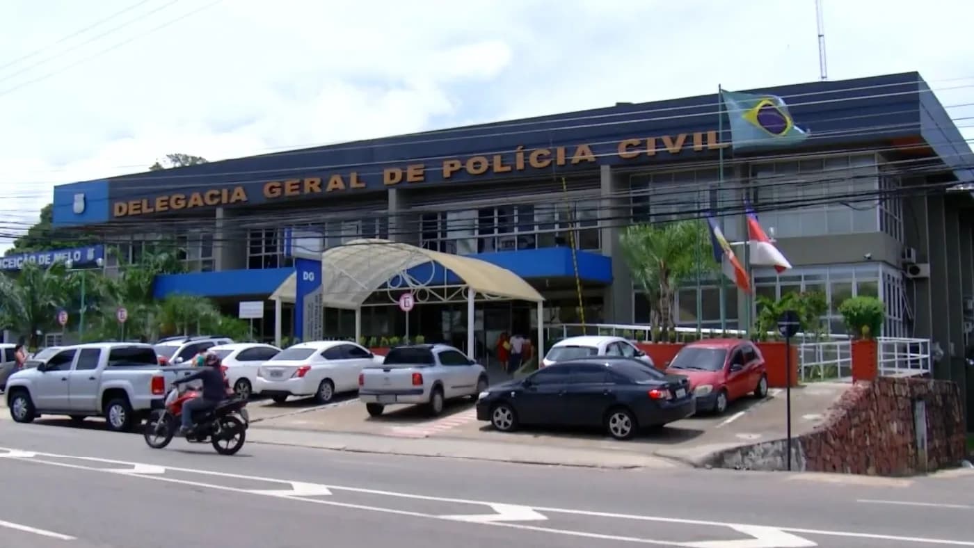 Fachada de delegacia de Polícia Civil, foto de arquivo ilustrativa