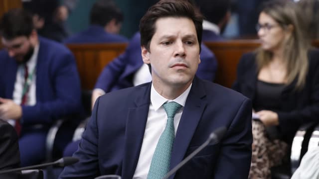 Daniel Vilela sentado em reunião na Câmara dos Deputados, em foto de arquivo