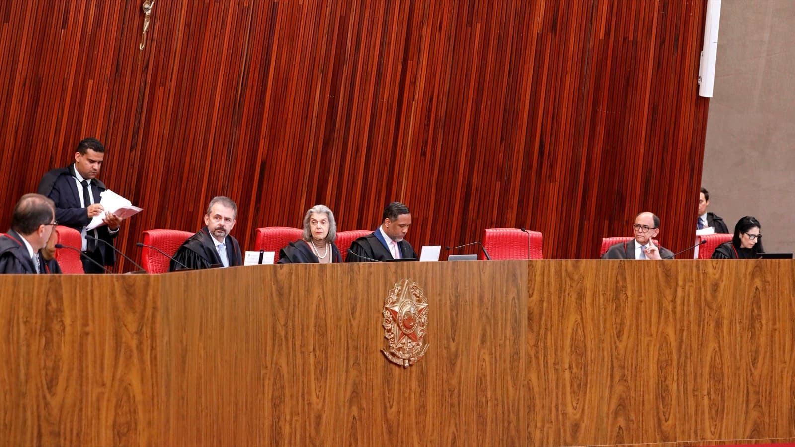 Sessão do plenário do Tribunal Superior Eleitoral (TSE), em Brasília, foto de arquivo