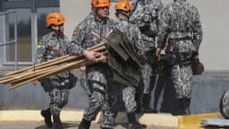 Equipes da Força Nacional embarcam para reforçar combate a incêndio florestal