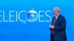 Lula em debate presidencial na Globo (foto de arquivo)