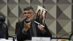 Alexandre Frota fala durante audiência pública no Senado