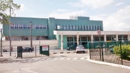 Fachada do Aeroporto da Pampulha, em Belo Horizonte, de onde partiram os dois aviões que caíram