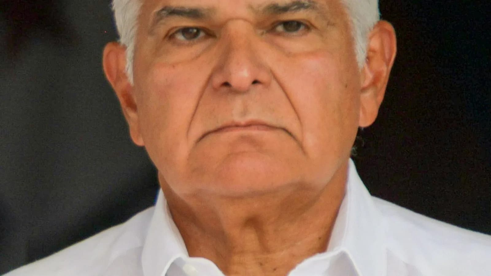 Retrato do presidente do Panamá, José Raúl Mulino