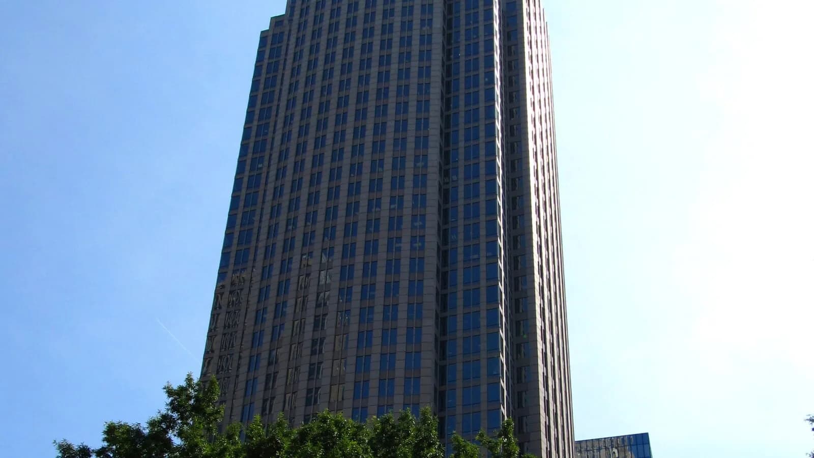 Torre do Bank of America Corporate Center, sede do banco em Charlotte, Carolina do Norte