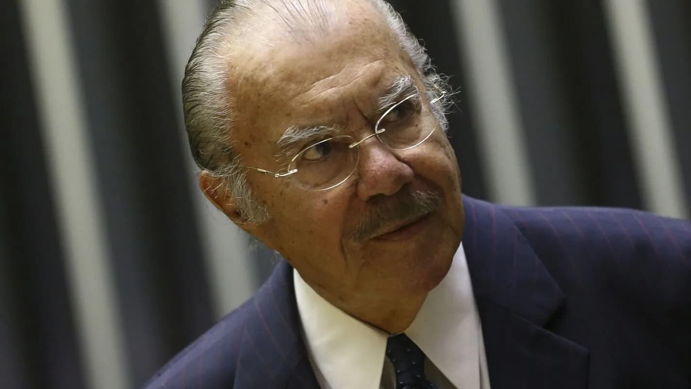 O ex-presidente José Sarney em evento recente