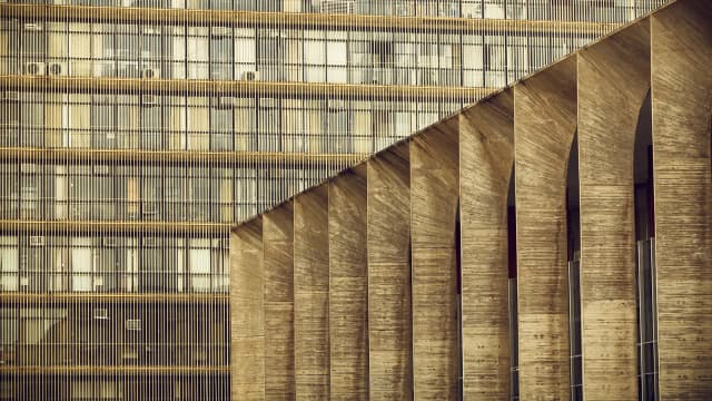 Fachada do Palácio do Itamaraty, sede da diplomacia brasileira, em Brasília
