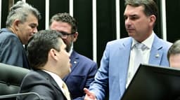 Plenário do Congresso Nacional durante sessão conjunta de deliberação de veto presidencial, foto de arquivo