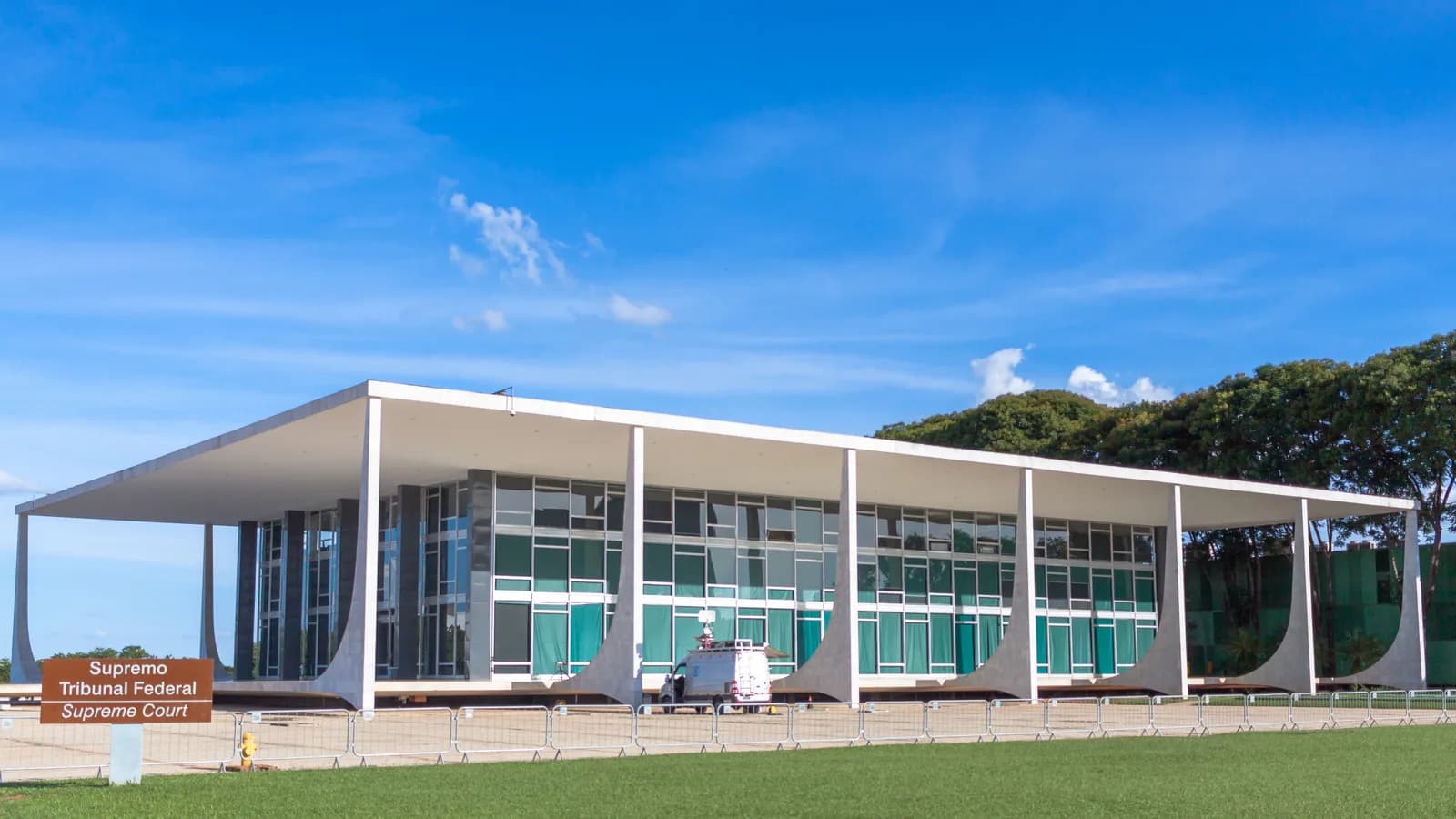 Fachada do prédio do Supremo Tribunal Federal, em Brasília