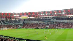 Vista panorâmica do estádio do Maracanã lotado durante uma partida do Flamengo (foto de arquivo)