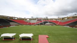 Vista geral do Estádio Manoel Barradas, o Barradão, em Salvador, imagem de arquivo