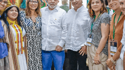 Lula e o presidente colombiano Gustavo Petro em encontro de 2023, em foto de arquivo