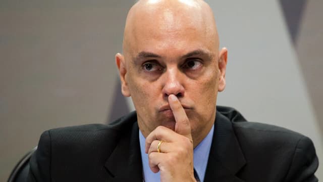 Ministro Alexandre de Moraes, do STF, em imagem de arquivo de sabatina no Senado
