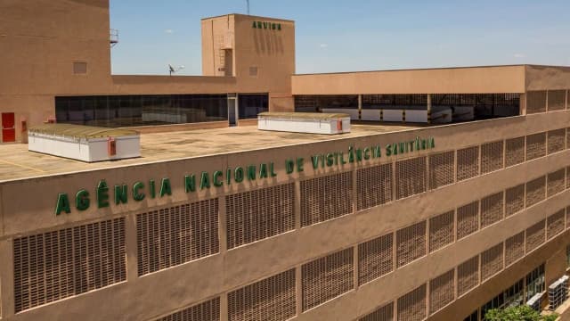 Fachada da sede da Anvisa em Brasília
