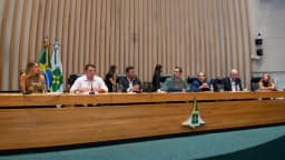 Plenário da Câmara Legislativa do Distrito Federal durante sessão