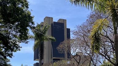 Fachada do edifício-sede do Banco Central do Brasil, em Brasília
