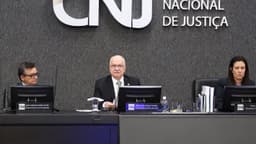 Ministro Luiz Edson Fachin, presidente do STF e do CNJ, preside sessão do CNJ em Brasília