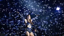 Anitta canta em show em foto de arquivo usada para ilustrar a coroação na Grande Rio