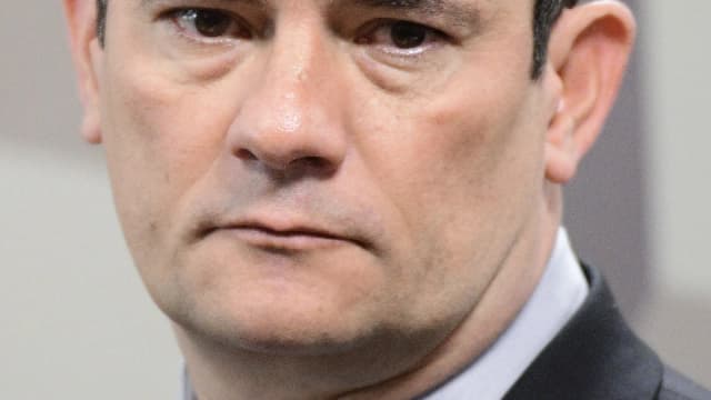 Sergio Moro em audiência pública no Senado, retrato de arquivo de 2019
