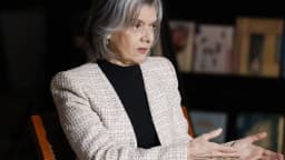 A ministra Cármen Lúcia, do STF, durante entrevista