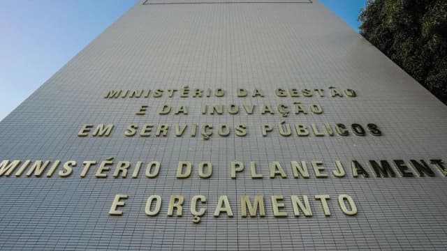 Fachada do Ministério do Planejamento e Orçamento em Brasília