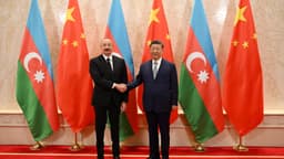 Xi Jinping recebe chefe de Estado estrangeiro em Pequim, em foto de arquivo sem relação com o encontro de hoje
