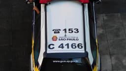 Viatura da Guarda Civil Metropolitana em São Paulo, foto de arquivo ilustrativa da categoria