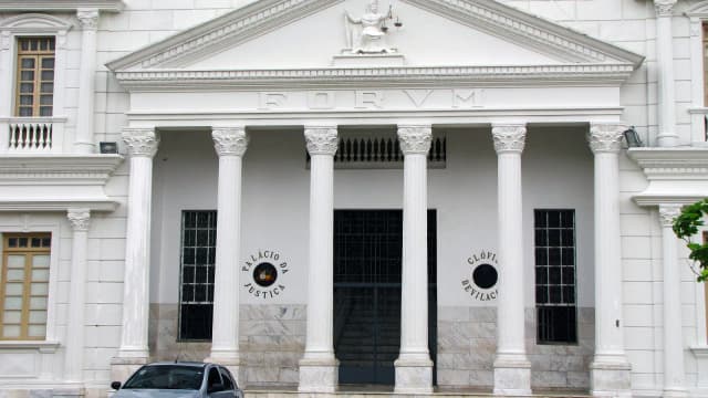 Fachada do Palácio da Justiça, sede do Tribunal de Justiça do Maranhão, em São Luís