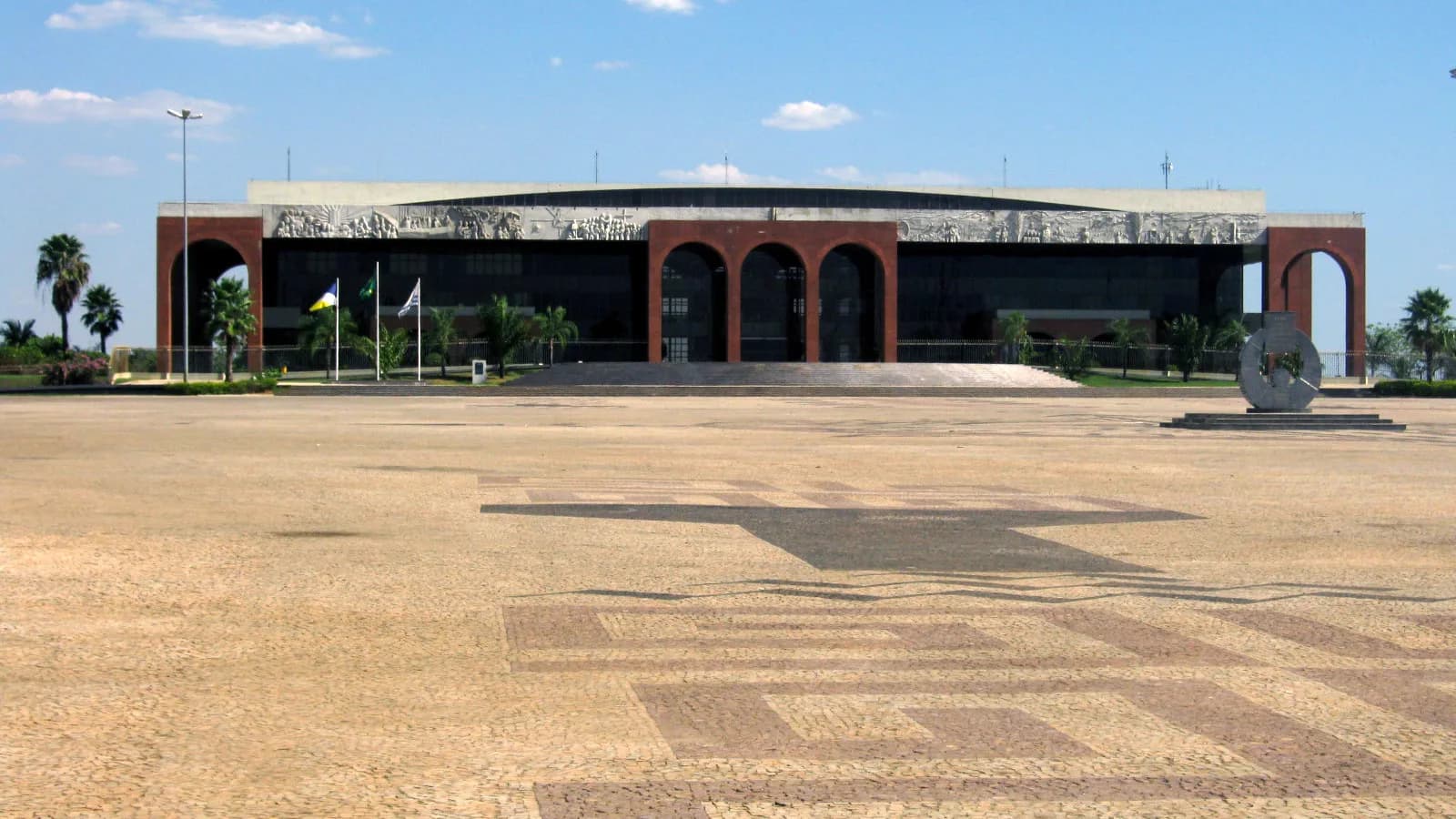 Fachada do Palácio Araguaia, sede do governo do Tocantins, em Palmas