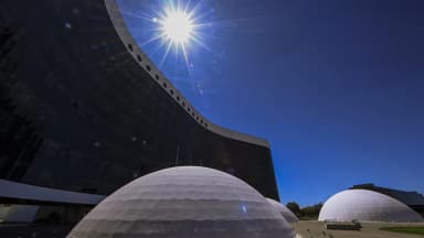 Fachada da sede do Tribunal Superior Eleitoral (TSE) em Brasília