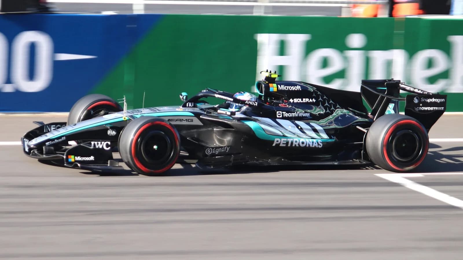 Andrea Kimi Antonelli durante classificação do GP da China de Fórmula 1 em 2026