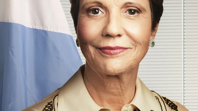 Retrato oficial da senadora Tereza Cristina, vice-presidente da Frente Parlamentar da Agropecuária