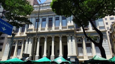 Fachada do Palácio da Justiça Rodrigues Campos, sede histórica do TJMG em Belo Horizonte