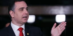 Rodrigo Pacheco discursa em evento no Congresso Nacional (foto de arquivo)
