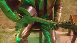 Monumento em homenagem a João Gilberto na cidade natal, Juazeiro (BA)