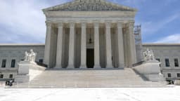 Fachada do prédio da Suprema Corte dos Estados Unidos, em Washington