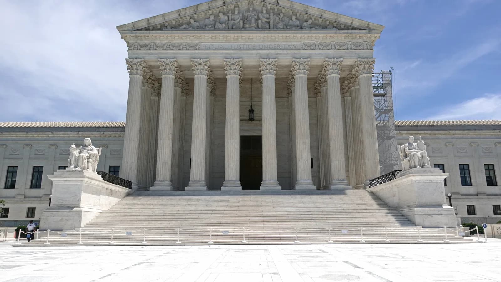 Fachada do prédio da Suprema Corte dos Estados Unidos, em Washington