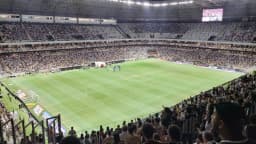 Torcida do Atlético-MG lota a Arena MRV antes de partida