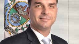 Retrato oficial do senador Flávio Bolsonaro, foto de arquivo