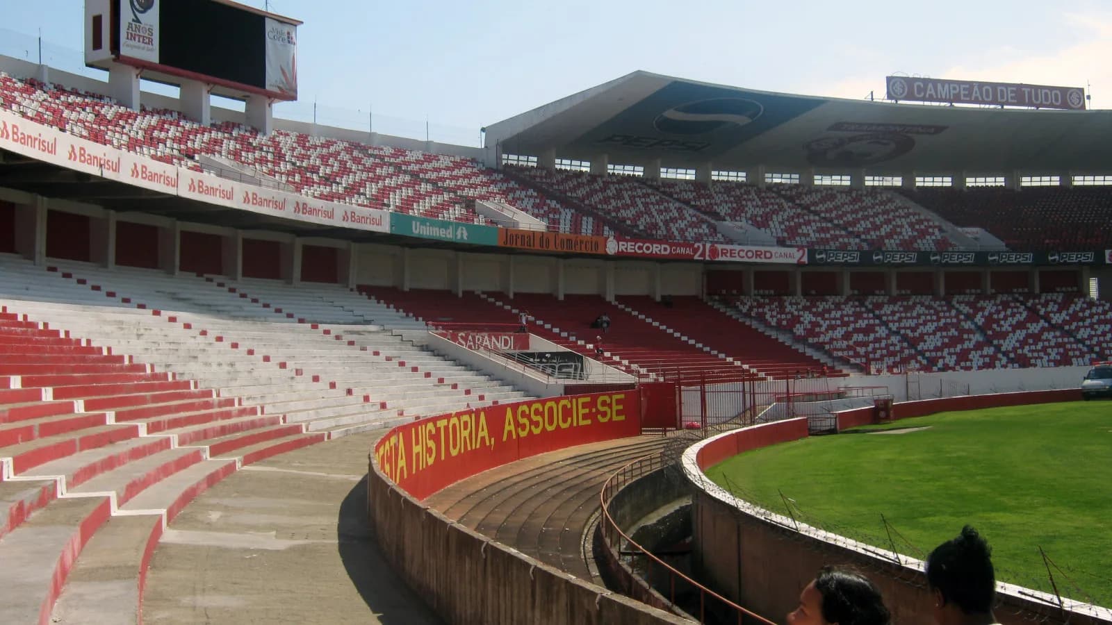 Estádio Beira-Rio, do Internacional, em Porto Alegre