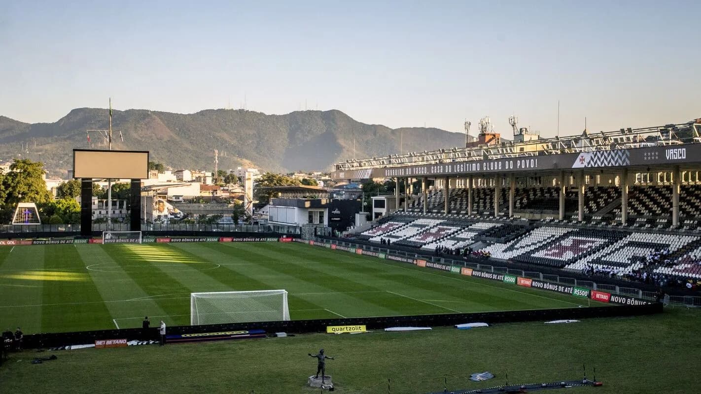 Estádio São Januário, do Vasco da Gama, em foto de arquivo; o episódio do camarote ocorreu no Maracanã