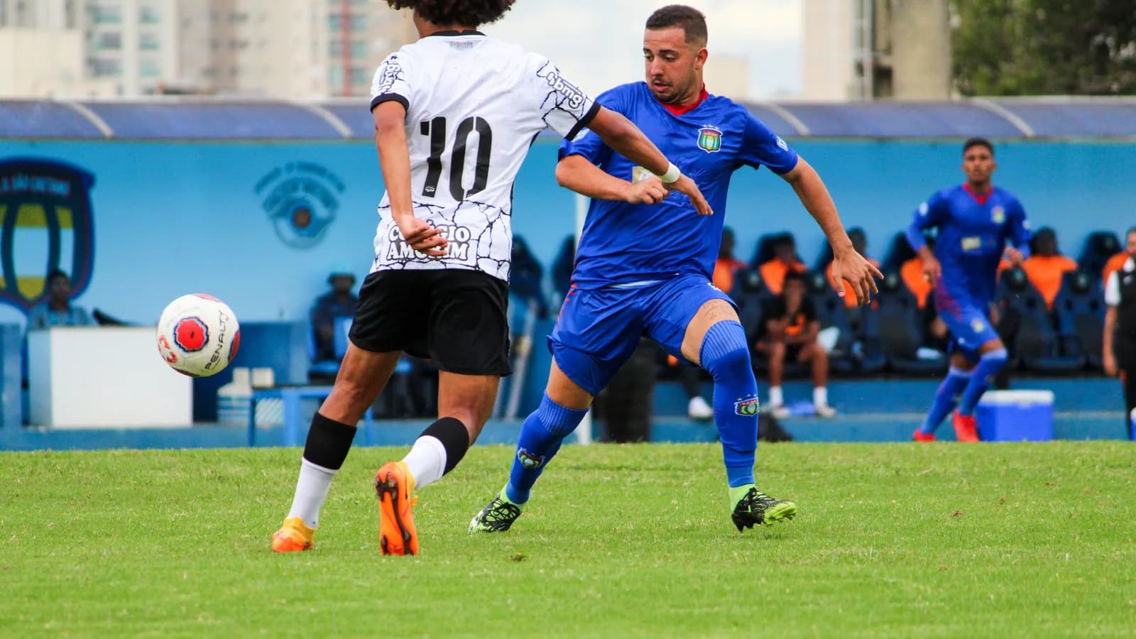 Jogador do Corinthians durante partida do time sub-20, em imagem de arquivo