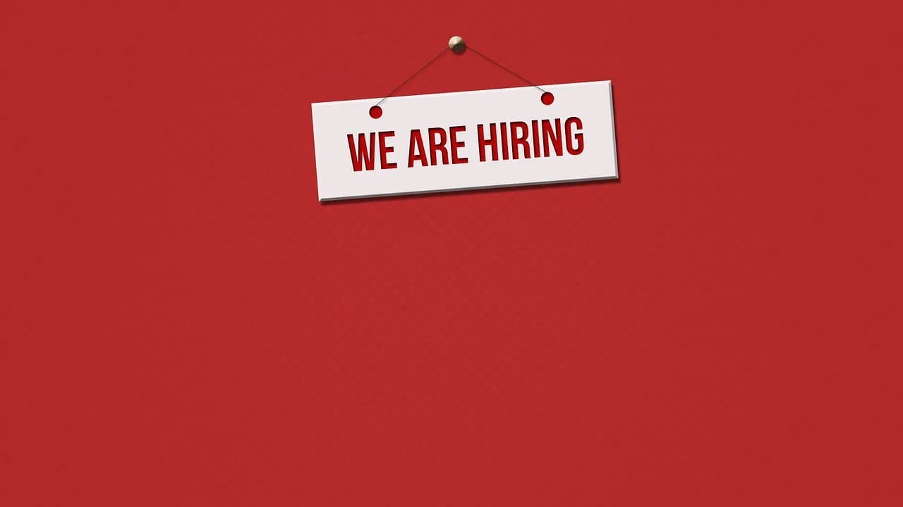 Imagem ilustrativa: hiring, recruitment, career, business, human, hire, employment, job, recruiting, employee, employer, hr, recruit, opportunity, red business, red job, red compan