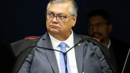 Ministro Flávio Dino durante sessão do Supremo Tribunal Federal