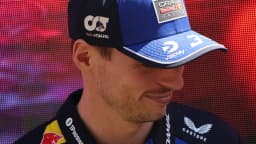 Max Verstappen, piloto da Red Bull, em evento da equipe