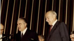 Posse de José Sarney como presidente da República, em 1985