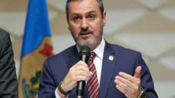 Andrei Rodrigues, diretor-geral da Polícia Federal, durante coletiva de imprensa (foto de arquivo, 2025)