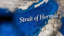 Mapa do Estreito de Hormuz, divulgado pela Petrobras