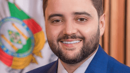 Retrato oficial do vice-governador do Rio Grande do Sul, Gabriel Souza, candidato ao governo do estado